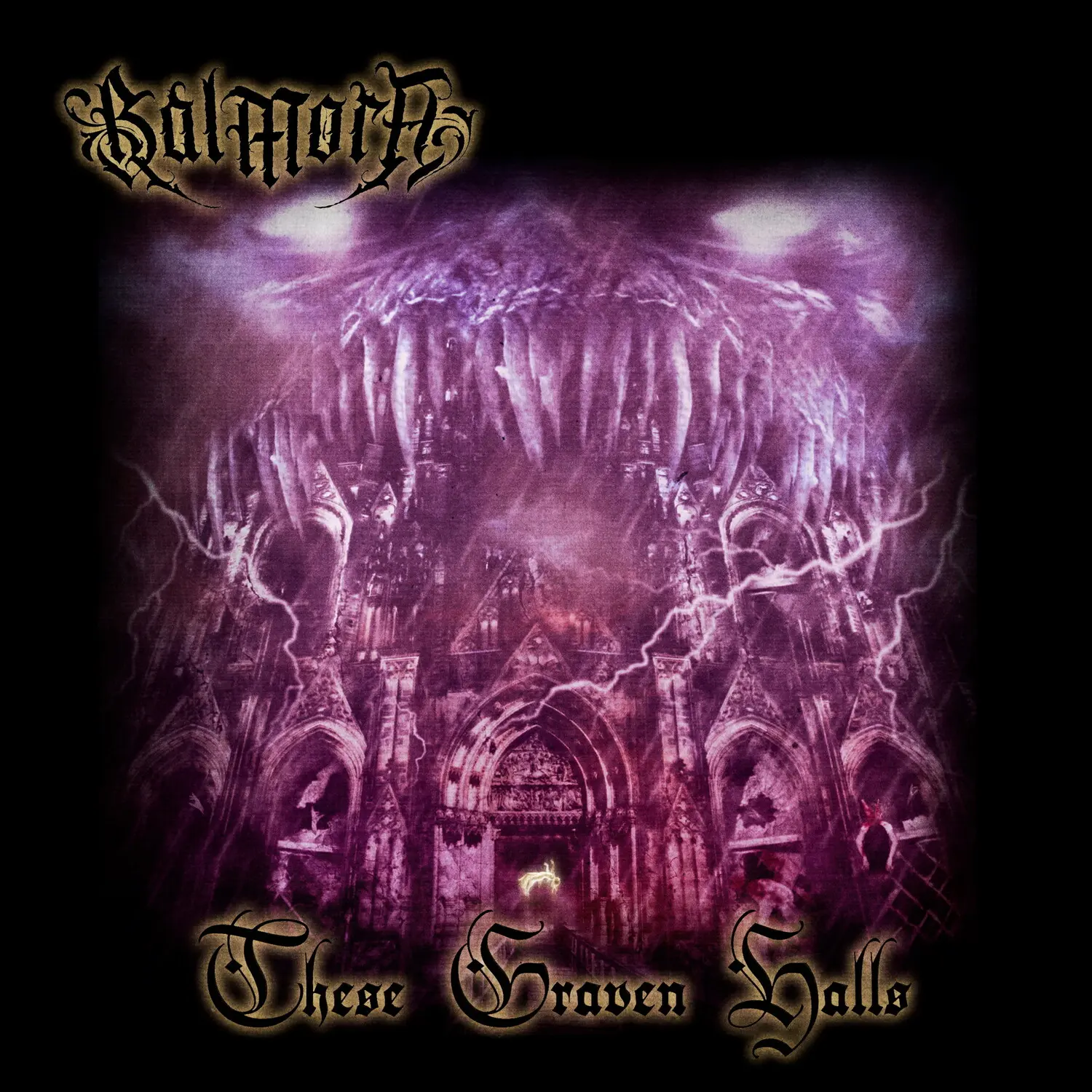 Balmora - These Graven Halls Heavy Metal Band Music CD, 13 Songs, Album Features Guest Vocals