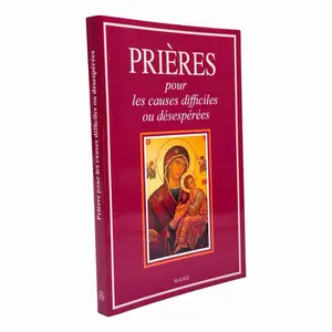 prière pour les causes difficiles et désespérées  catholic booklet