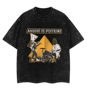 Angine de Poitrine Band T-Shirt, Angine De Poitrine Tee, Graphic Tee, Unisex Fashion, Full Color, Full Size, For Men, For Women