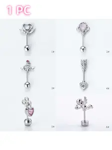 1PC Ear bone stud piercing accessories, vertical earrings, earrings, ear studs, ear bone studs