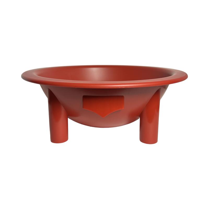 Kavafied Tanoa - Kumete - Traditional Kava Bowl - Food Safe PP - 1.5 Gallon Capacity - 15" x 15" x 5.5"