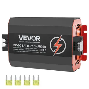 SummerWinsVEVOR 12V 60A DC to DC Battery Charger, 750W, On-Board Battery Charger for Lead-Acid, Lithium, AGM, GEL, and Flooded Batteries, Smart Multi-Stage Charging, for RVs, Commercial Vehicles, Boats, Yachtsdealsforyoudays