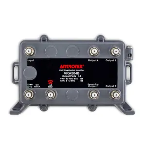 Antronix VRA504B/ACP 75Ohm VoIP Integrated Residential Amplifier 4+1P Kit by SatelliteSale