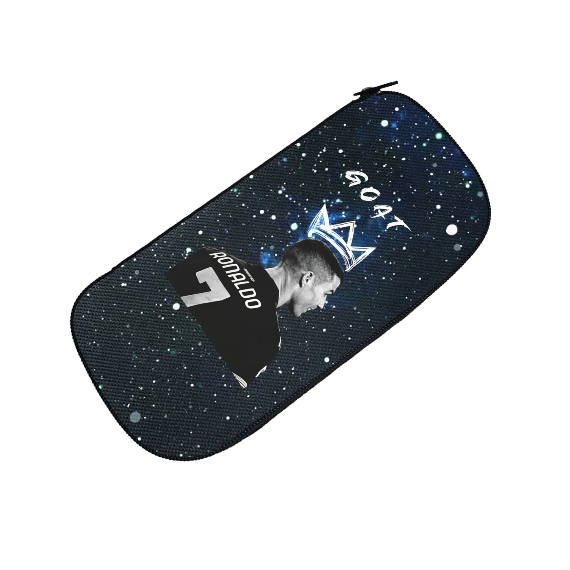 CR7 Soccer Pencil Case Zipper Pencil Pouch Big Capacity Pen Case for Girls Boys Back to School Gift
