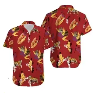 Tony Montana’s red Hawaiian shirt, tropical prints and fierce tigers, Scarface