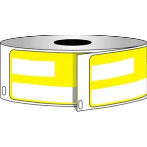 Centurion 30909 TV 2 x 1.12 in. Permanent Adhesive Dymo Printer Label - 10 Pack