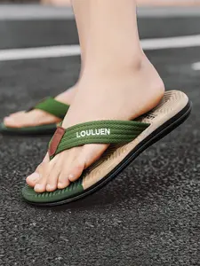 1 Pair Men's Lightweight Comfortable Clogs Hollowed Out Anti Slip Garden Shoes Men Mesh Summer Water Sandals for Men's Casual Homme Outdoors Non-slip Thick Sole Beach Flip Flops Slippers Footwear for Beach