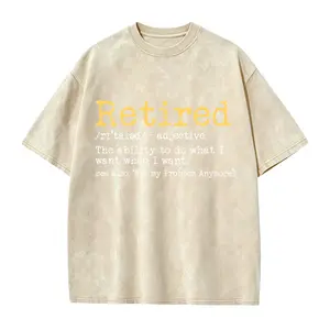 Retirement T-shirt, Retired Definition Funny Shirt, Unisex Retirement Party Tee, Happy Retirement Shirt, Do What I Want When I Want Tee