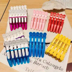 [Not For Sale]Free Gifts Colorful Alligator Hair Clips Professional Salon Hair Grip Crocodile Hairpins Hair Barber Accessories Color Styles Shipped Randomly