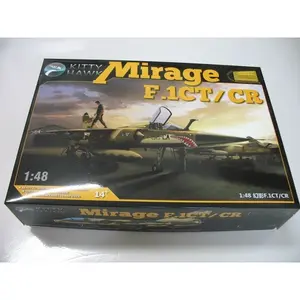 Kitty Hawk 80111 1/48 Dassault Mirage F.1ct/cr Fighter Assembly Model Kit, Detailed Aircraft Hobbyist Gift, Precision Scale Modeling