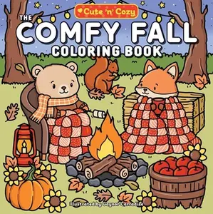 The Comfy Fall Coloring Book -- Gaynor Carradice - Paperback