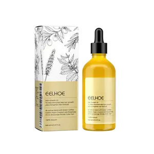 EELHOE Rosemary Hair Oil – Nourishing Scalp Treatment with Coffee Extract & Argan Oil, Strengthens Hair, Reduces Breakage & Adds Shine