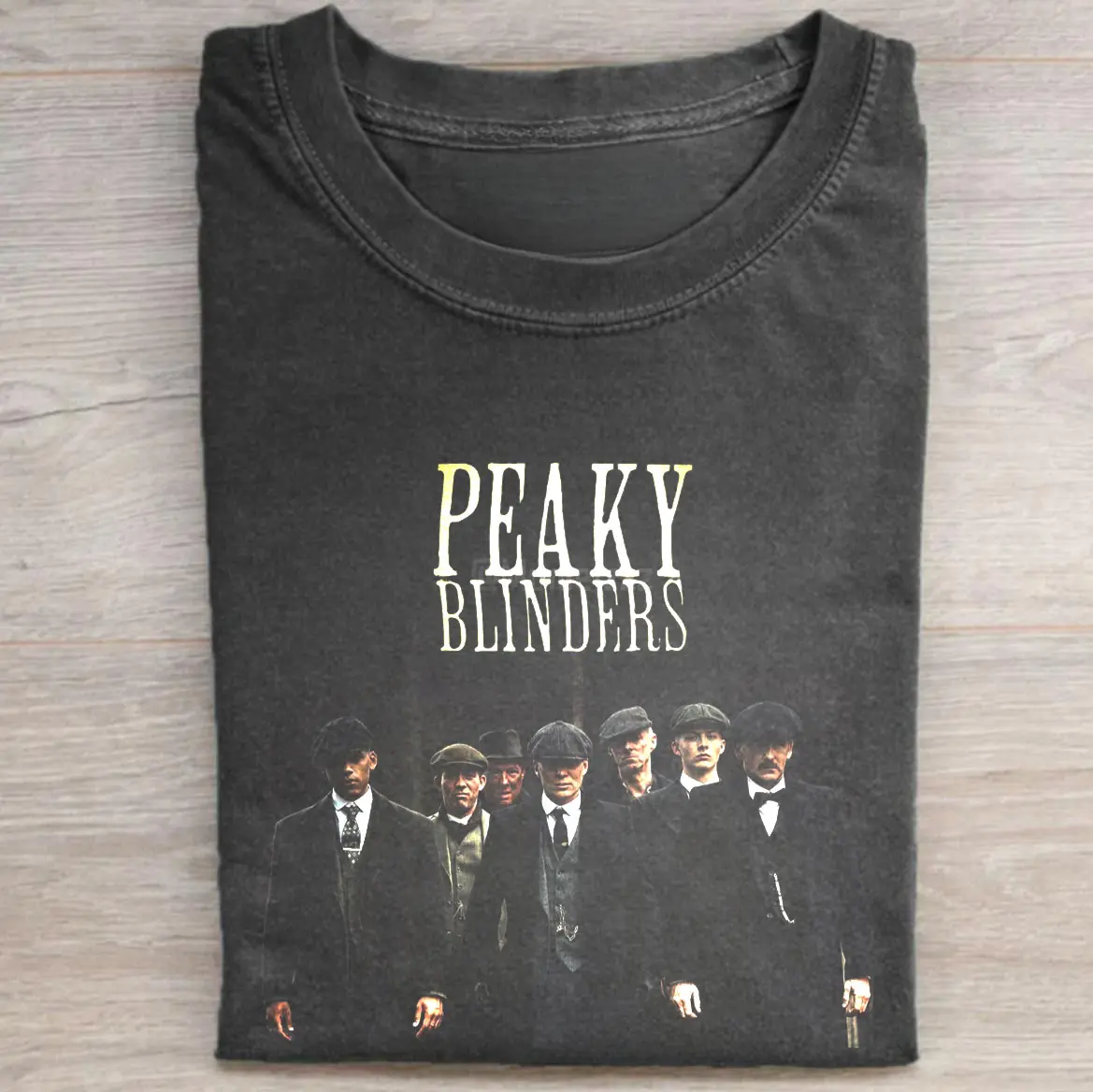 Vintage Peaky Blinders Movie Iconic Graphic Tees - Tommy Shelby T-Shirt - TV Series Tee - Unisex Meme Cringe Funny Shirt - Gift Shirt - Menswear Womenswear Streetwear Cotton Comfort