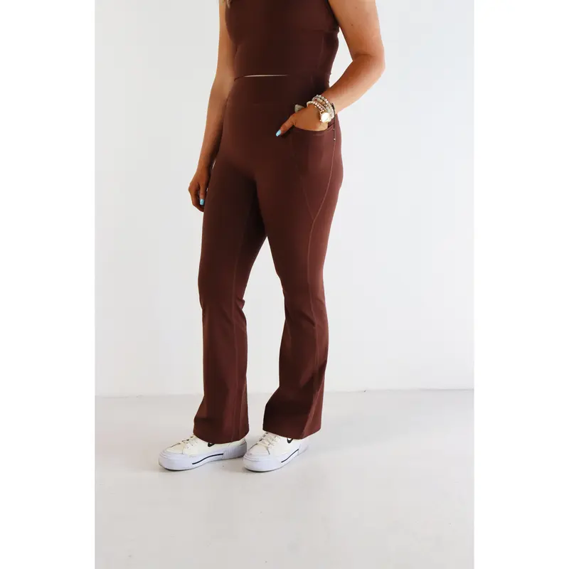Tummy Control Flare Yoga Pant Leggings