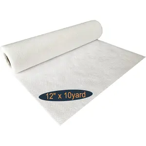 No Show Invisible Mesh Machine Embroidery Stabilizer Roll - Light to Medium Weight 1.8 Ounce(12 inch x 10 Yard) - Made of Embossed Nylon