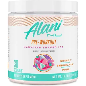 Alani Nu Pre Workout Powder 30 Servings Daily Training Routine