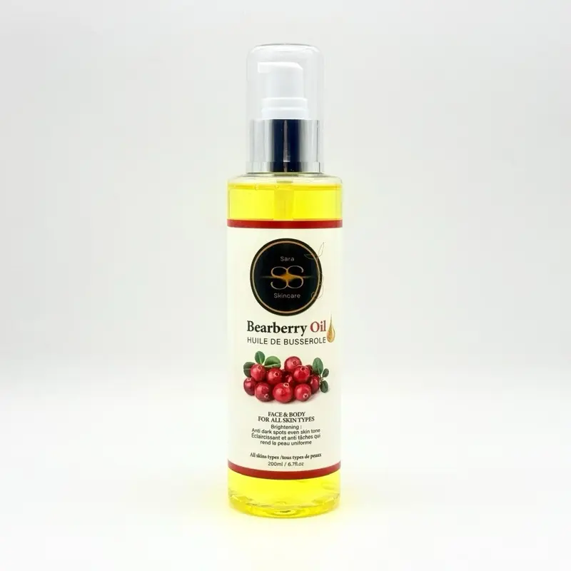 Natural organic oil make with bearberry