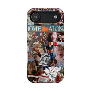 Movie Christmas Phone Case, Home Alone Phone Case Protective Cover, Gift for Fan, Gift for Her, Gift for Him, many background, Xmas Gift