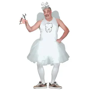 Men's Plus Size Tooth Fairy Costume