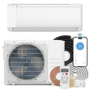 Garvee 12000 BTU Mini Split Air Conditioner with Heat Pump, 17 SEER Ductless AC System, WiFi App Control, Energy Efficient Cooling and Heating for Up to 550 Sq Ft, Quiet, R32 Refrigerant