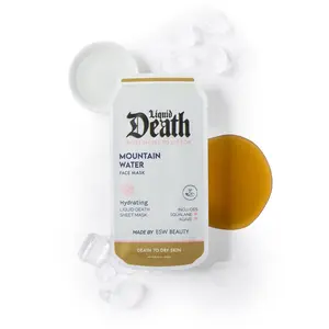 Mountain Water Hydrating Liquid Death Face Mask