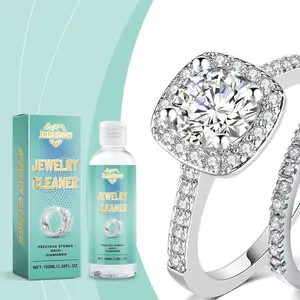 Jakehoe Jewelry Cleaner Jewelry Metal Cleaning Stain Removal Anti-Oxidation Rust Removal Dust Removal Care Solution