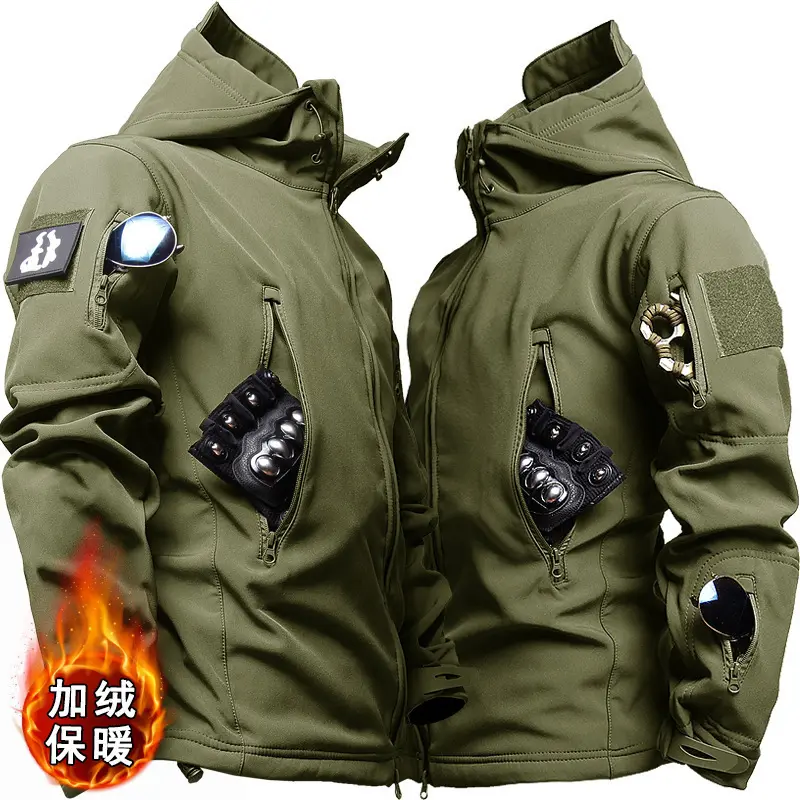 Shark Jacket   Green