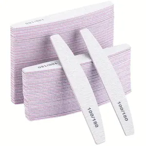 Nail File Strip, 10pcs Nail Polishing Tool, Professional Manicure Tool for Women & Girls, Christmas Gift, Nail File Kit