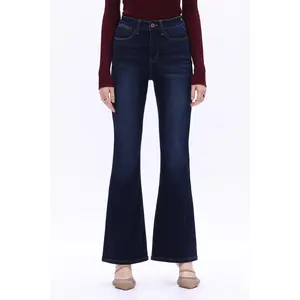 High Rise Flare Denim Jeans