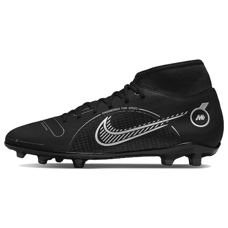 Nike Mercurial Superfly 8 Club MG Black Medium Ash' Cushioned Durable Soccer Cleats Men's DJ2904-007