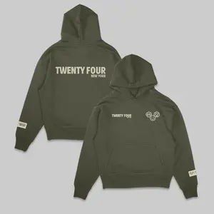 Twenty Four Embossed Hoodie