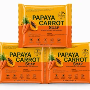 3 Carrot & papaya soap