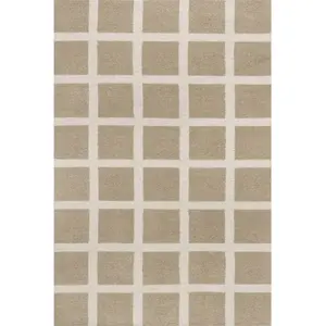nuLOOM Nepenthe Checked Wool Area Rug