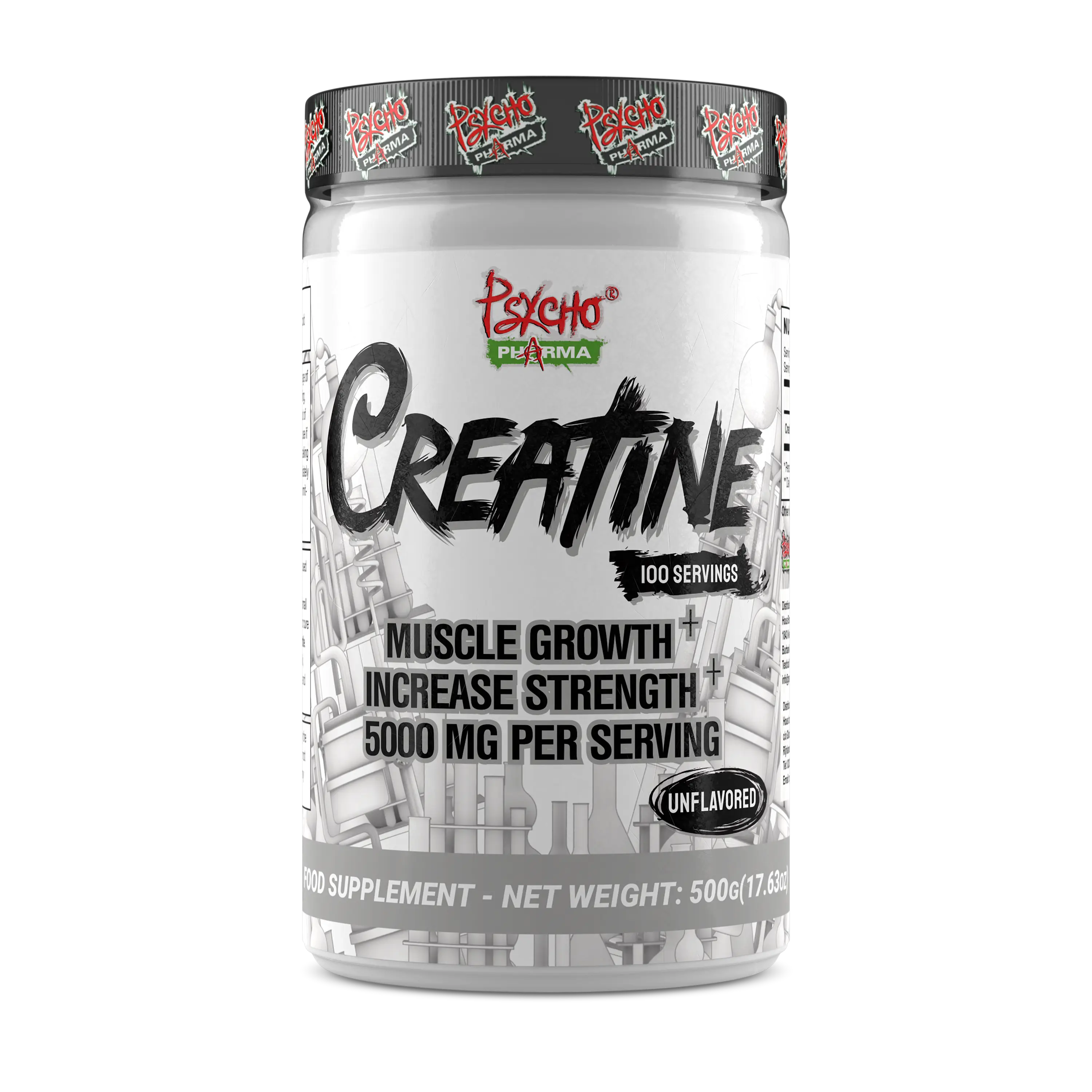 Psycho Pharma Creatine Monohydrate Supplement (100 Servings)