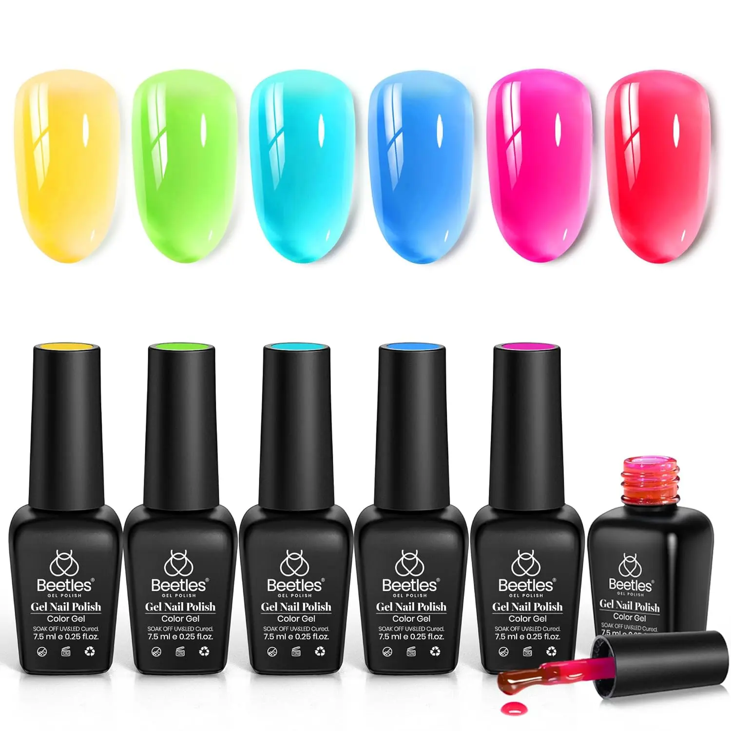 6 Colors Tropical Glow