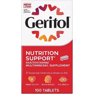 Geritol Multivitamin 100 tab (Formerly Called Geritol Complete - Same Product!)