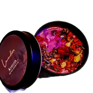 Anxiety Relief Candle - Lavender Scented Soy Wax Candle for Stress Relief and Relaxation