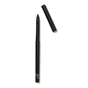 No Budge Retractable Eyeliner, Creamy, Ultra-Pigmented & Waterproof, Creates Bold & Defined Lines, Vegan & Cruelty-Free, Black 0.006 Oz