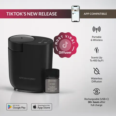 Aroma360® | Kube Portable Scent Diffuser