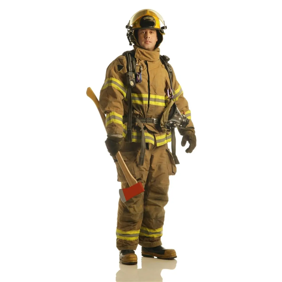 Don Hammond Artistic Printed Single Firefighter Paper Photo Poster Print - 22x34 in Large Size, Decorative Home Wall Decoration, Man Caves Collectible, Ideal Occasion Gift