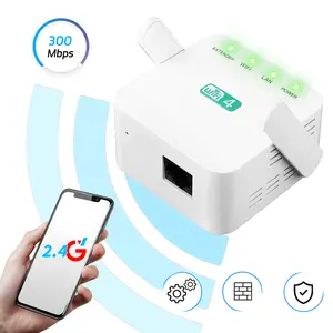 New Faster WiFi Extender Signal Booster with 6 Antennas, 2 Ethernet Port,Coverage up to 5000 sq.ft, Long Range WiFi Repeater Wireless Router Amplifier, Easy Setup