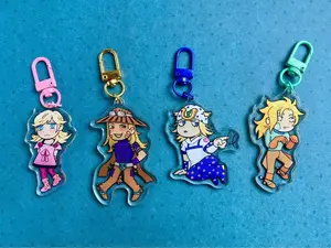 Jojo's Adventure SBR Acrylic Keychains
