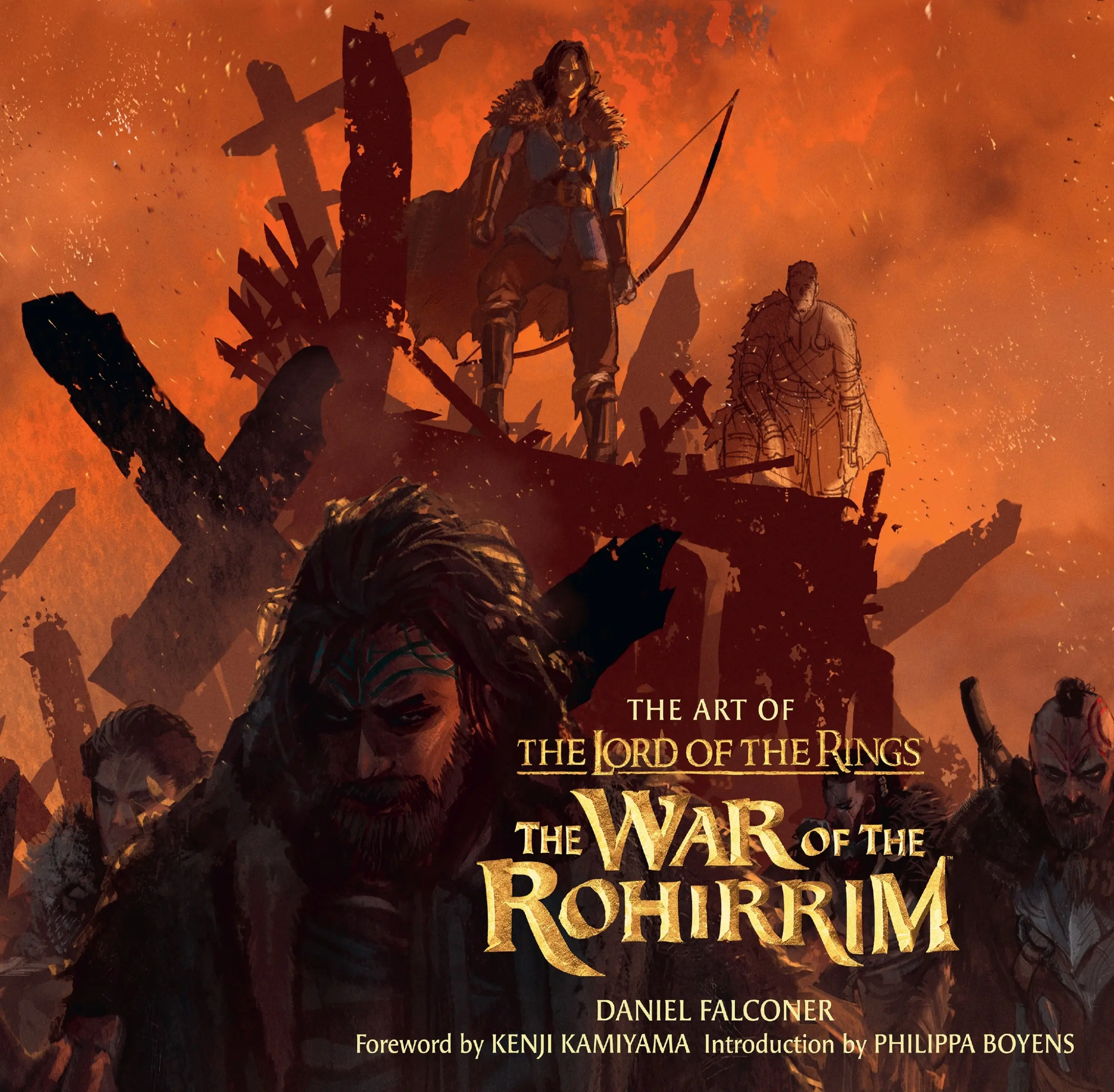 The Art of The Lord of the Rings: The War of the Rohirrim by Daniel Falconer [Hardback Book]