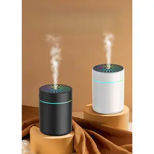 New Small Volume Colorful Humidifier USB Car-Mounted Silent Hydrating Atmosphere Mist Maker Mini