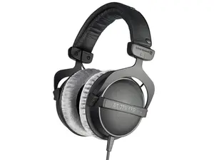 Beyerdynamic DT 770 PRO 80 Ohm Over-Ear Studio Headphones in Gray. Enclosed Design, Wired for Professional Recording and Monitoring (Closed)