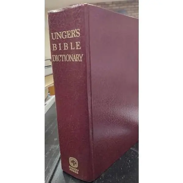 USED Book - Unger's Bible dictionary by Merrill F. Unger (Hardcover) - english