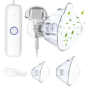 FDA Cleared Portable Soundwave Technology Nebulizer, Portable Nebulizer,  Rechargeable Nebulizer Machine for Adults And Kids