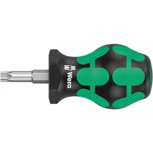 WERA 05008861001 367 STUBBY TX 30 X 79 MM STUBBY SCREWDRIVER FOR TORX SCREWS