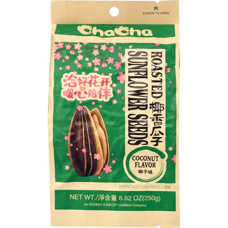 Cha Cha Sunflower Seeds - Coconut Flavor Chinese Snack - Gluten Free