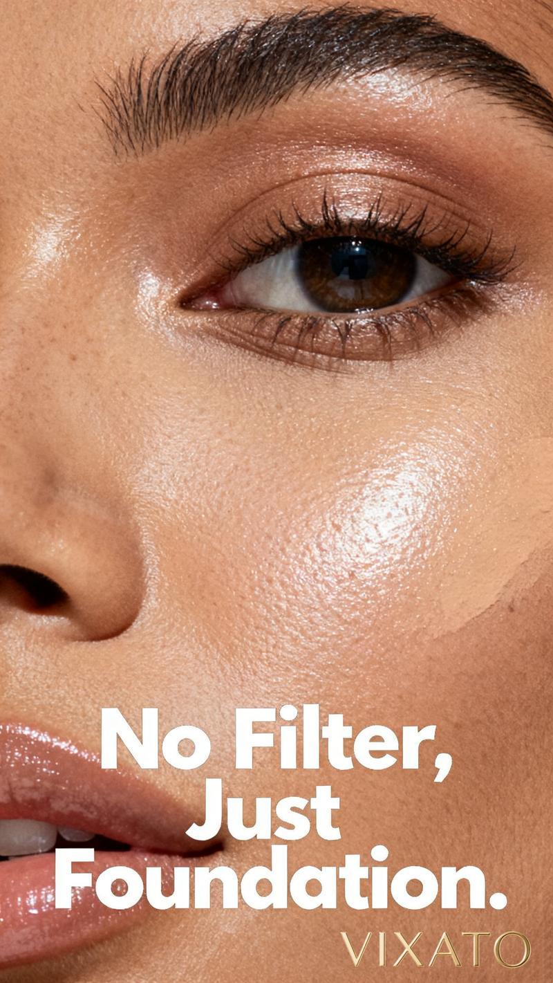 VIXATO Foundation Concealer, Perfect look for most skin, water balance liquid foundation, Hydrating Makeup, light/neutral/dark VIXATO Foundation Concealer, Perfect look for most skin, water balance liquid foundation, Hydrating Makeup, light/neutral/dark